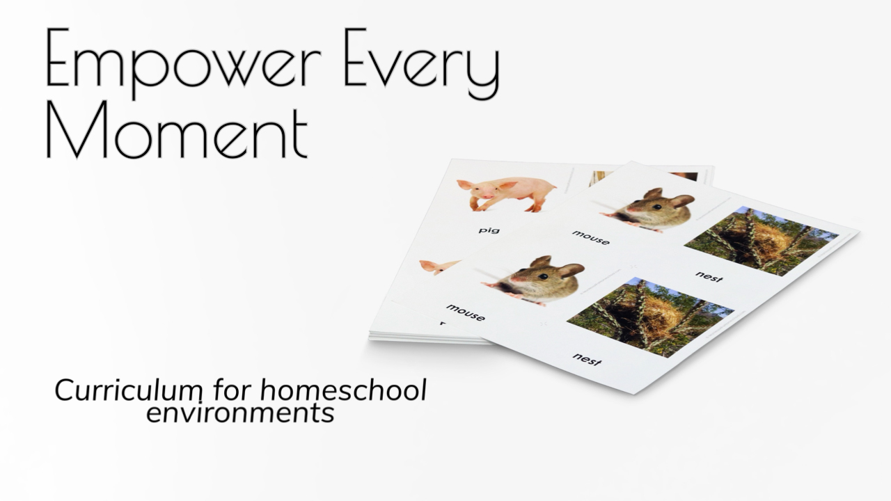 Montessori Inspired Curriculum for Homeschools